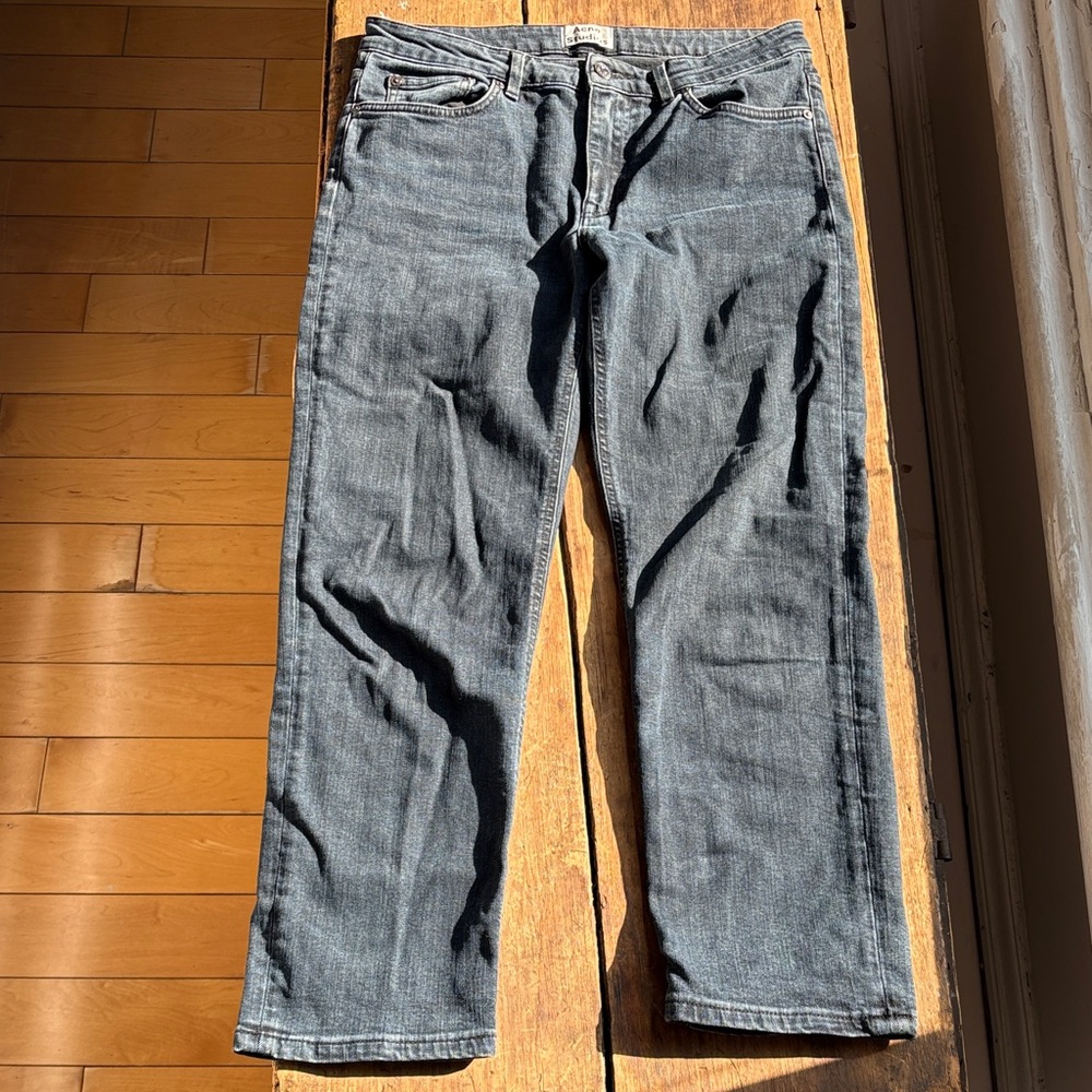 Acne Studios Blue Black Jeans